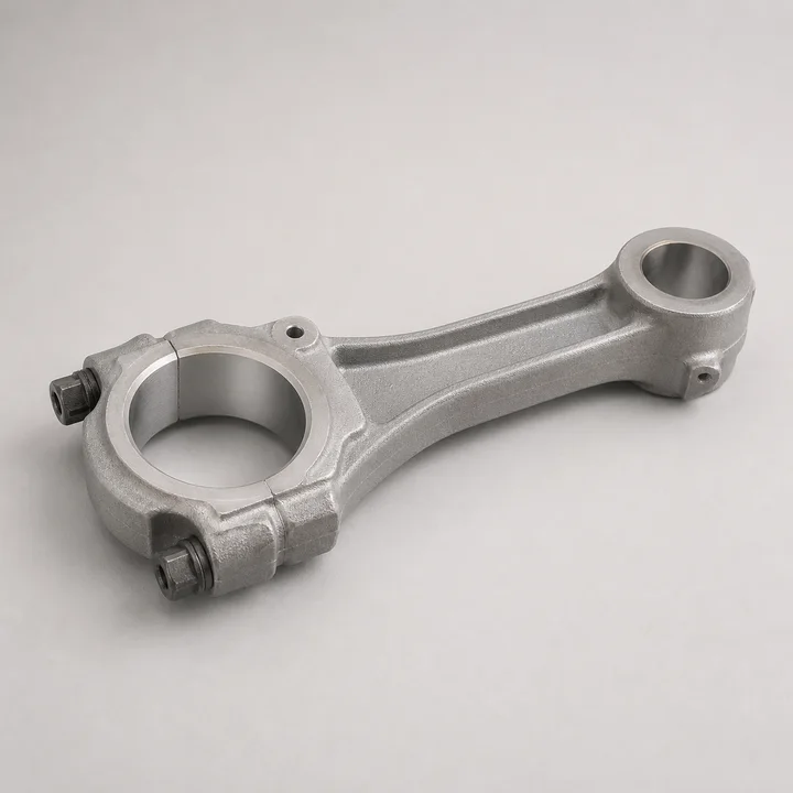 Compressor connecting rod in A201 aluminum, catalog product photograph