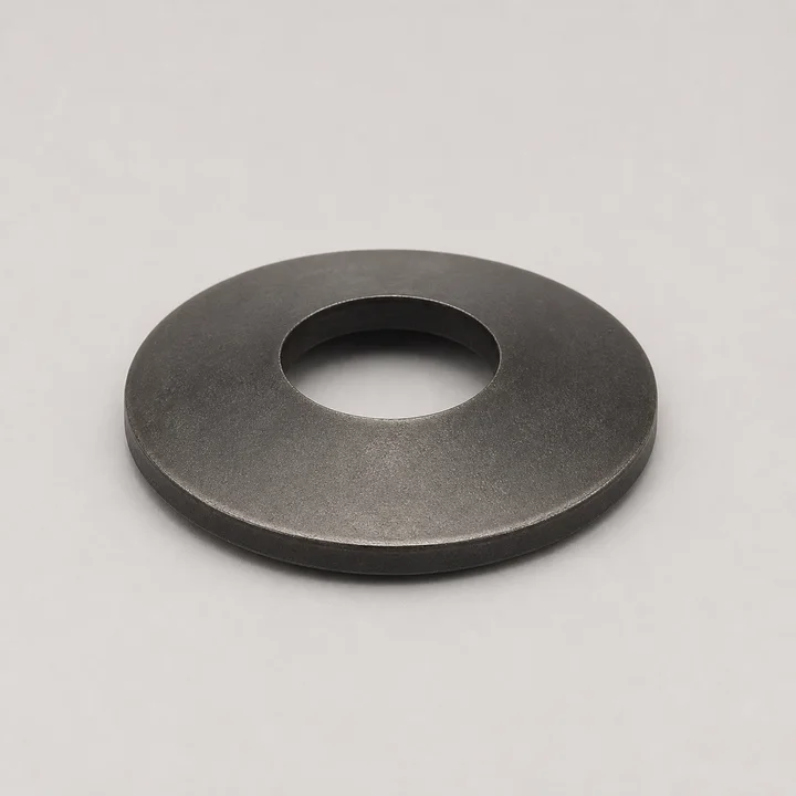 Belleville washer M12 in 51CrV4 spring steel, catalog product photograph
