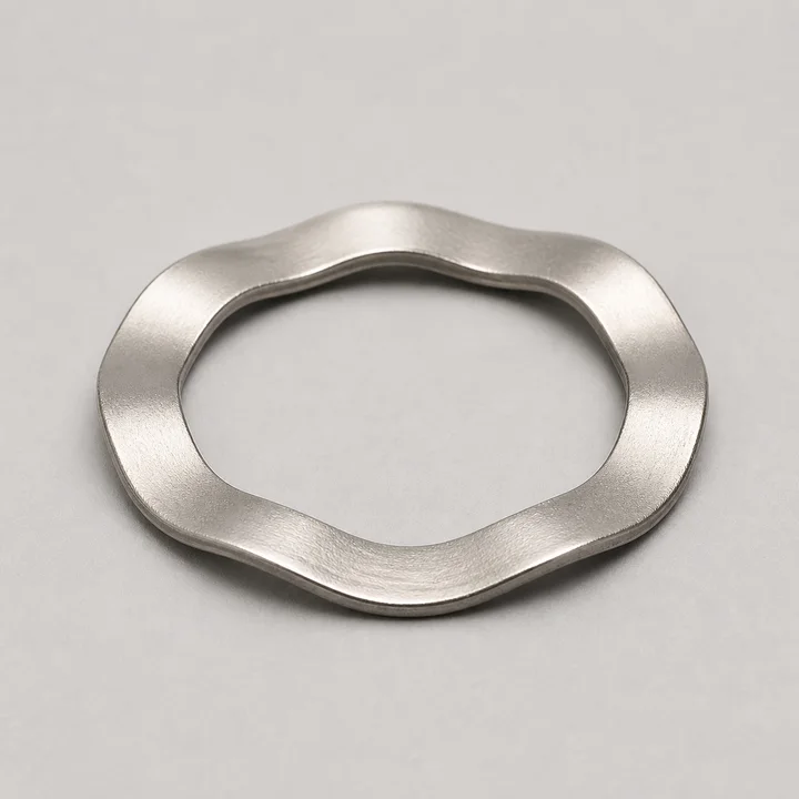 Wave spring washer 30mm in 17-7 PH stainless, catalog product photograph