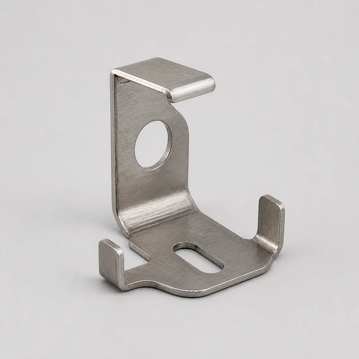 Sensor mounting tab in 1.0mm 304 stainless, catalog product photograph