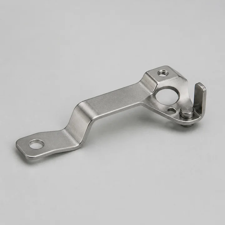 Valve actuator lever in 3.0mm 304 stainless, catalog product photograph